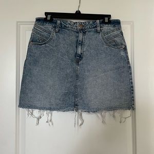 Short Denim Skirt